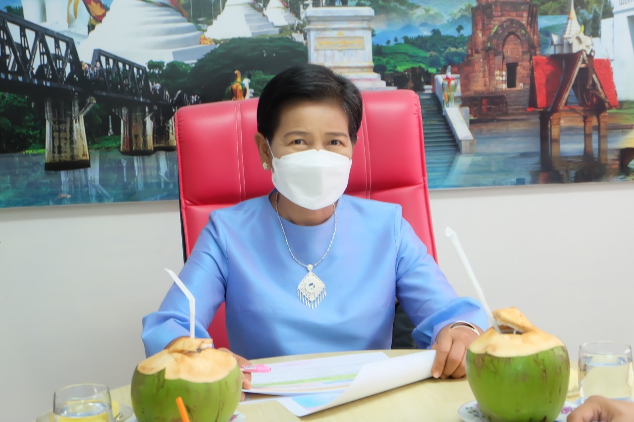 title - ผู้ตรวจราชการกรม ประชุมติดตามผลการดำเนินงานตามแผนการตรวจราชการ ส.ป.ก. ประจำปีงบประมาณ พ.ศ. 2565 รอบที่ 2 เขตตรวจราชการที่ 3 ณ ส.ป.ก. กาญจนบุรี